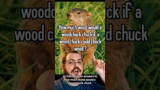 How much wood a woodchuck could chuck!!