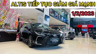 ✅ Toyota Altis 2023 giảm mạnh tháng 2| Giá khuyến mại và lăn bánh mới nhất