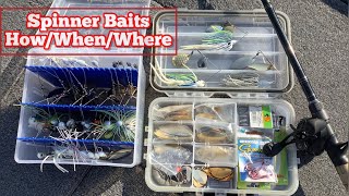 Spinner baits-When to choose and how to choose the correct one’s!