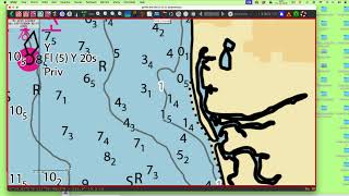 Nautical Chart Notes on Paper, ENC, and NCC.