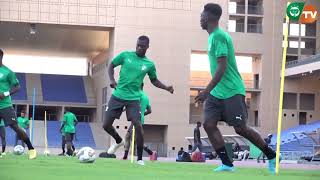 séance d'entraînement à Marrakech des éléphants avant Burundi vs cote d'ivoire