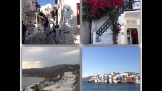 Greece,Mykonos and Santorini