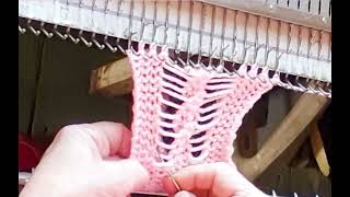 The Answer Lady's Machine Knitting Flashcards: reforming a column of purl stitches