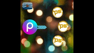 كيفيه عمل logo بتطبيق picsArt الجزء الثاني