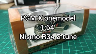 PGM X onemodel 1:64 scale Nissan R34 Nismo Z-tune