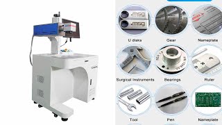 Top Rated 20w/30w/50w 3D Fiber Laser Marking Machine for Sale