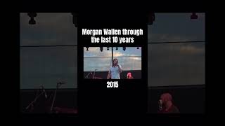 Morgan Wallen through the last 10 years. 2015. #morganwallen #countrysinger #fyp