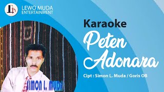 PETEN ADONARA KARAOKE - Simon L. Muda