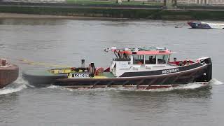 RECOVERY - Inland Supply Vessel on Thames