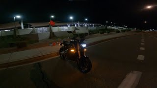 HOW DOES THE NEW YAMAHA MT-09 2021 HEADLIGHT ILLUMINATES? 4K NIGHT RIDE!