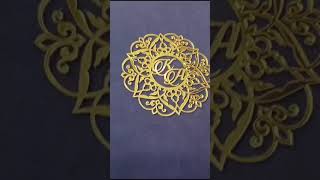 Royal & Exclusive Hardbound Marriage Invitation Card | Jimit Card | 2688NKDReel