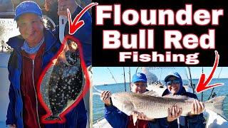 Fishing for Flounder and Bull Reds | Fishing Galveston Texas