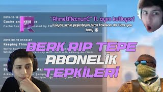 Berk Rip Tepe Abonelik  Tepkileri (Twitch)