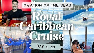 Day 1-13 on Ovation of the Seas Cruise | Royal Caribbean | Sydney to Hawaii Adventure Vlog ✨🐚