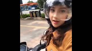 #seputar_modifikasi  biker cantik sedunia