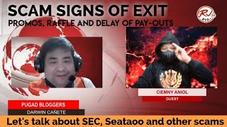 Collab with Atty  Darwin Cañete ⛔ Signs of Exit of Scams ⛔ Mga dapat managot sa Seataoo