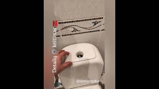 Klozeto 🚽 detalių ⚙️ keitimas 🧰