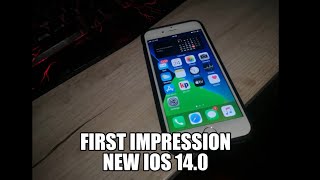 FIRST IMPRESSION!!!(New iOS 14)