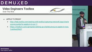 Lightning Talk #6: David Hassoun - Video Engineer Toolbox
