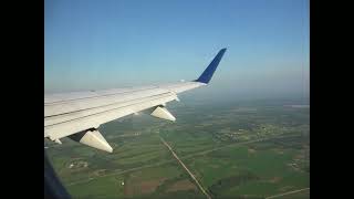 Taking off from KANSAS CITY INT AIRPORT (MCI) - Video 1 of 6: Flight from Kansas City to Los Angeles