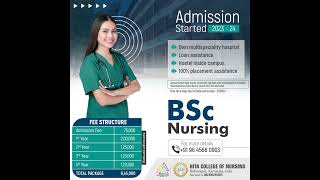 BSc Nursing in HITA COLLEGE OF NURSING | INC & KNC Approved |  Affiliated to RGUHS #bscnursing