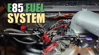 E85 Blow-Through Carburetion: Fuel System For Boost #400sbc #supercharged #v8s10