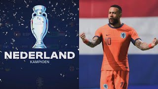 EA FC 24 PS5 UEFA EURO 2024 Nederland EK Samenvattingen * Memphis Depay *