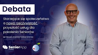 Forum ekonomiczne w Karpaczu. Igor Marczak o usługach dla Seniorów podczas debaty.