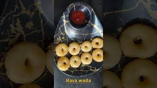 Instant Rava Vada | Crispy breakfast | Easy Suji Medu vada #recipe #instantrecipe #shortvideo