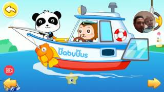 Играем в транспорт BabyBus. Игры для детей. Папа и сынок.