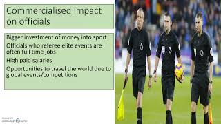 Impact of Sponsorship and Media GCSE PE