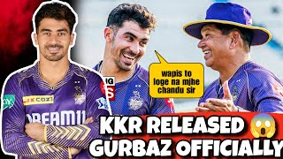 IPL 2025: Rahmanullah Gurbaz officially released by KKR | Mega Auction 2025