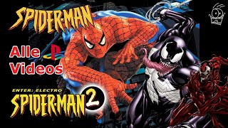 Spider-Man 1 & 2 (PS1) "Alle Filmsequenzen"