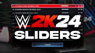 WWE 2K24 - Gameplay Sliders Overview (What’s New?)