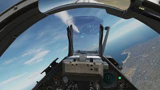 DCS World M-2000C vs Su-30SM ACM Dogfight