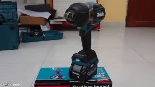 Makita Cordless 40V XGT Brushless Impact Wrench 3/4" 1800N.m TW001G