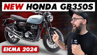 New 2025 Honda GB350S Announced: Everything You Need To Know @ EICMA 2024