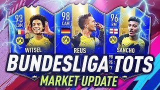 BUNDESLIGA TOTS! MARKET CRASH UPDATE! (FIFA 19 Ultimate Team)