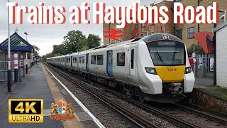 Trains at Haydons Road (16th October 2024)