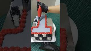 How to make Racing Car Number Cake