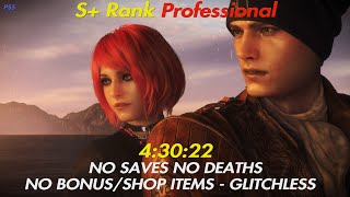 [PS5] Resident Evil 4 Remake S+ Rank Pro No Saves Glitchless No Bonus Items Playthrough 4:30:22 IGT