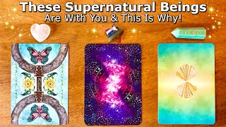 These ✨Supernatural Beings✨ Are With You & Have a Message for You 🌬️🧚🏻👽🪐✨ Timeless Tarot Reading