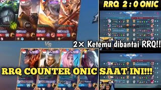 RRQ COUNTER ONIC SEASON INI!! RRQ KETEMU ONIC DIRANKED AUTO BANTAI2 - Mobile Legends