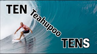 10 BEST 10 POINT RIDES TEAHUPOO