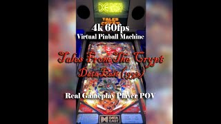 Tales From The Crypt (Data East 1993) V-Pin Workshop Mod with - 4k 60Fps Virtual Pinball Machine VPX