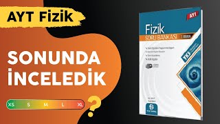 Bilgisarmal AYT Fizik Soru Bankasını Sonunda Detaylı İnceledim