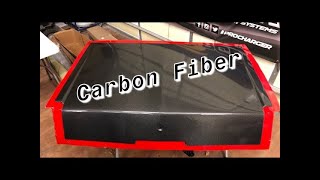 How to build a carbon fiber part. Timelapse