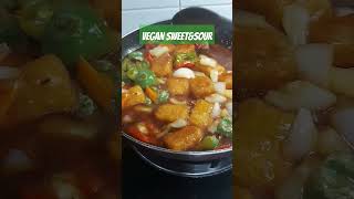 vegan sweet&sour#vegan #sweetsour #shorts