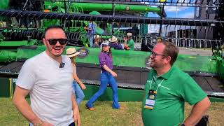 Papo de artista Márcio Rech e Fábio L. M. Ribeiro John Deere x9 1000 lançamento  2024...