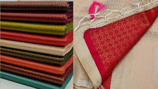 Kubera Copper Softy Silk Saree Collection || Nidhi Collections